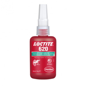 LOCTITE  620 Вал-втулочный фиксатор высокой прочности, термостойкий 50 мл