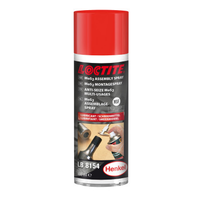 LOCTITE  8154 Смазка для сборки(Локтайт 8154) молибденовая 400 мл - 303135