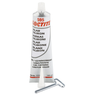 LOCTITE  595 (Локтайт 595) силикон уксусный прозрачный, 100 мл