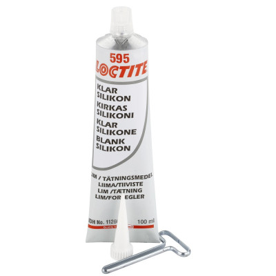 LOCTITE  595 (Локтайт 595) силикон уксусный прозрачный, 100 мл - 1126642