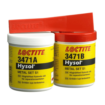 LOCTITE  3471 Стальной наполнитель, шпатлевка, время жизни 45 мин., время фиксации 180 мин. - 229176