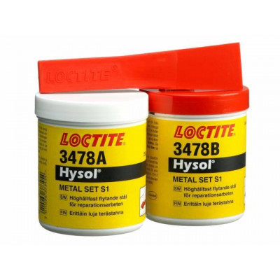 LOCTITE  3478 Стальной наполнитель, шпатлевка, время жизни 20 минут, время фиксации 120 мин., улучшенный - 1359711