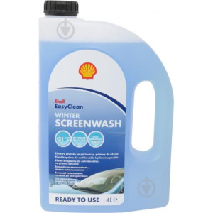 Жидкость омывателя готовая зимняя Shell WINTER SCREENWASH -21 °C 4 л