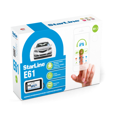 Автосигнализация StarLine Е61.1 2CAN+2LIN -
