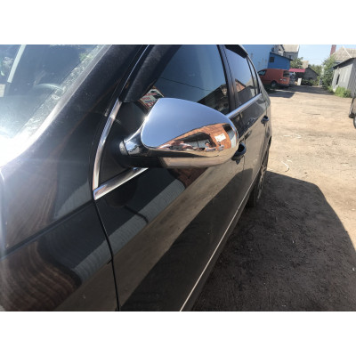 Молдинги зеркал  к-т Hyundai Santa FE 06New - 