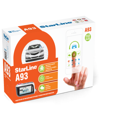 Автосигнализация StarLine A93 CAN+LIN -