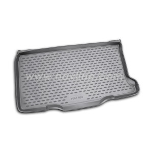 Коврик в багажник FIAT 500 08/2008-, хетчбек (полиуретан) Novline - Element