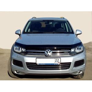 Дефлектор капота темный VW TOUAREG 2010- Novline Дефлектор капота темный VW TOUAREG 2010- Novline