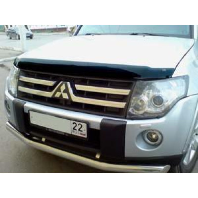 Дефлектор капота темный MITSUBISHI PAJERO IV 2007- - Novline
