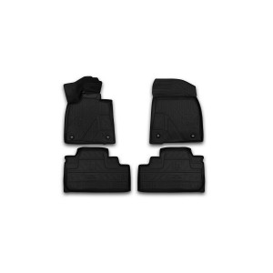 Коврики 3D в салон LEXUS RX, 2015->, 4 шт. (полиуретан) - Novline - Element