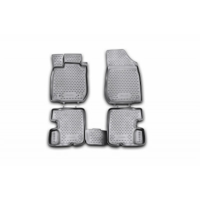 Коврики в салон RENAULT SANDERO, 2010-, 4 шт. Novline - Element