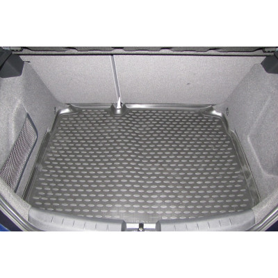 Коврик в багажник SEAT LEON 10/2007-, хетчбек (полиуретан) Novline - Element