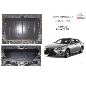 Защита Toyota Camry XV55 2016- V-2,5і двигатель, КПП - Kolchuga