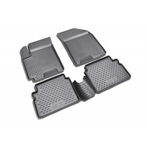 Коврики в салон CHEVROLET AVEO 2004-, 4 шт. (полиуретан) Novline - Element Коврики в салон CHEVROLET AVEO 2004-, 4 шт. (полиуретан) Novline - Element