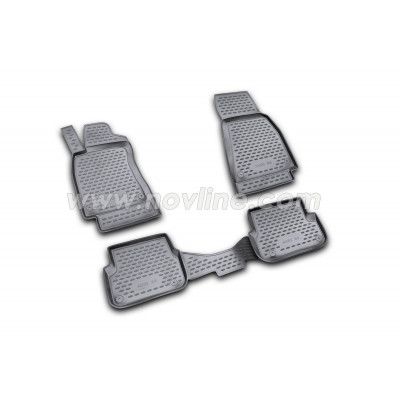 Коврики в салон AUDI A-6 2004->, 4 шт. Novline - Element