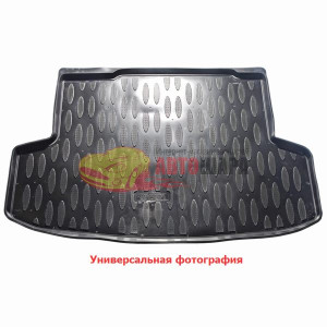 Коврик в багажник DAEWOO LANOS хетчбек 1997 черный 1 шт - Aileron
