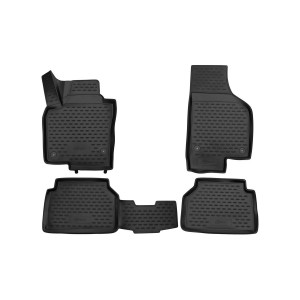 Коврики 3D в салон VW TIGUAN 10/2007-2016, 4 шт. (ПУ, повышенная износостойкость) - Novline - Element Коврики 3D в салон VW TIGUAN 10/2007-2016, 4 шт. (ПУ, повышенная износостойкость) - Novline - Element
