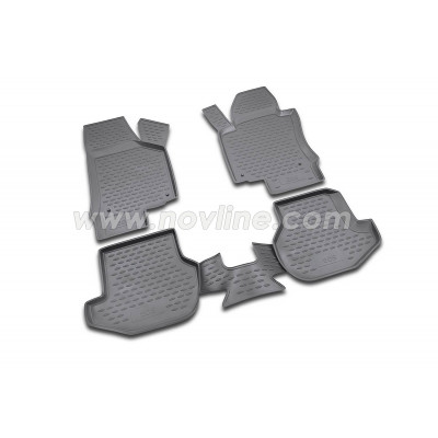 Коврики в салон VW EOS 05/2007->, 4 шт. Novline - Element