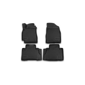Коврики 3D в салон GEELY EMGRAND X7, 2013-> 4 шт. (полиуретан) - Novline - Element