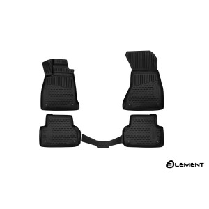 Коврики 3D в салон AUDI A5, 03/2016->, 4WD, (Европа), 4 шт. (полиуретан) - Novline - Element