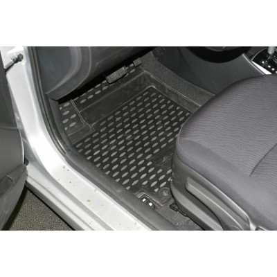 Коврики в салон HYUNDAI SOLARIS, 2010- 4шт. (полиуретан) Novline - Element  NLC2041210H