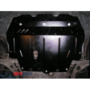 Защита Volkswagen Passat B7 2010-2015 V-1,4; 1,6D; 2,0 D/2,0i Б двигатель, КПП, радиатор - Премиум ZiPoFlex - Kolchuga