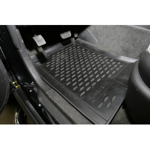 Коврики в салон HUMMER H3 2005-, 4 шт. (полиуретан) Novline - Element
