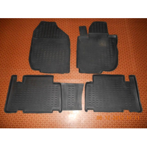 Коврики в салон TOYOTA RAV4 01/2006-2010, 4 шт. (полиуретан) - Novline - Element