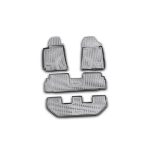 Коврики в салон TOYOTA COROLLA VERSO 03/2004->, 4 шт. (полиуретан) - Novline - Element