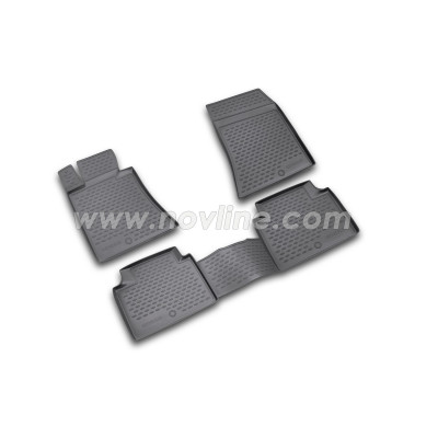 Коврики в салон HYUNDAI GENESIS 2008->, 4 шт. Novline - Element