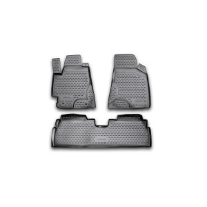 Коврики в салон TOYOTA HIGHLANDER 2001-2007, 4 шт. (полиуретан) - Novline - Element