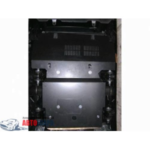 Защита Toyota Land Cruiser Prado 120 2002-2009 V-4.0 V6,V-2,7 двигатель і радиатор - Премиум ZiPoFlex - Kolchuga