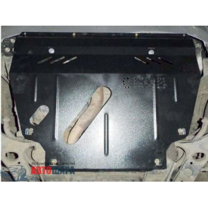 Защита Toyota RAV 4 III LWB 2005-2012 V-2,4i двигатель, КПП, радиатор - Премиум ZiPoFlex - Kolchuga