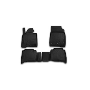 Коврики в салон TOYOTA LC200, 2015->, 4 шт. (полиуретан) - Novline - Element