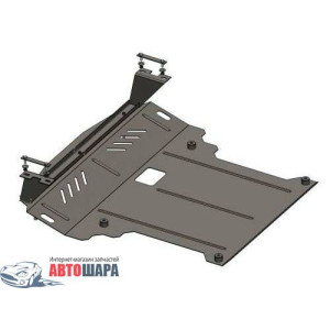 Защита Mercedes-Benz Sprinter 2006-2012 V- все двигатель, КПП, радиатор - Премиум ZiPoFlex - Kolchuga