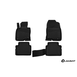 Коврики в салон MAZDA CX-5, 2017->, 4 шт. (полиуретан) - Novline - Element