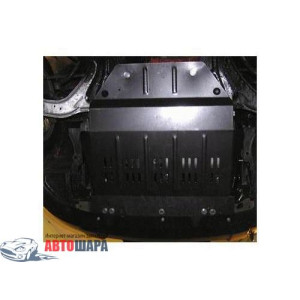 Защита Citroen Xsara 2001-2006 V- все двигатель, КПП, радиатор - Премиум ZiPoFlex - Kolchuga
