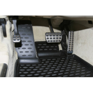 Коврики в салон MERCEDES SL-CLASS R230 2008-, 2 шт. (полиуретан) Novline - Element