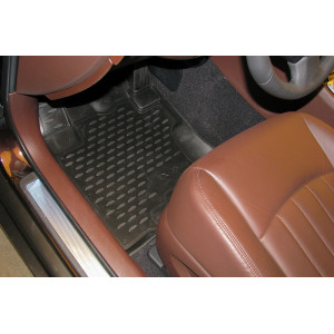 Коврики в салон INFINITI EX35 2008-, 4 шт. (полиуретан) Novline - Element Коврики в салон INFINITI EX35 2008-, 4 шт. (полиуретан) Novline - Element