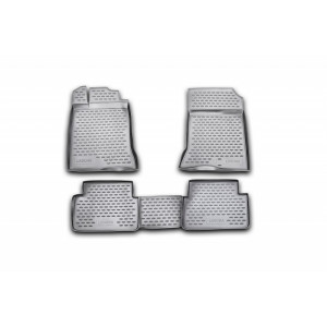 Коврики в салон RENAULT LAGUNA III 2007-, 4 шт. (полиуретан) Novline - Element