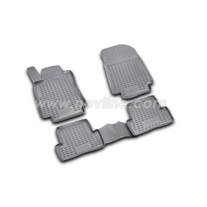 Коврики в салон RENAULT CLIO III 2005->, 4 шт. Novline - Element