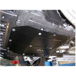 Защита Chevrolet Orlando 2013- V- все D двигатель, КПП, радиатор - Премиум ZiPoFlex - Kolchuga