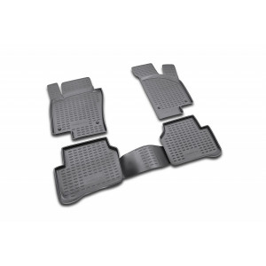 Коврики в салон VW PASSAT CC 02/2009-, 4 шт. (полиуретан) Novline - Element