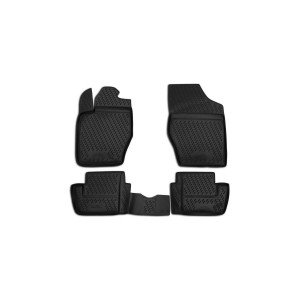 Коврики в салон CITROEN C4 01/2004-07/2008, 07/2008-, 4 шт. (полиуретан) Novline - Element