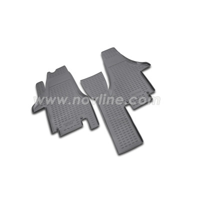 Коврики в салон VW MULTIVAN 2004->, 2 шт. Novline - Element