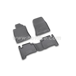 Коврики в салон TOYOTA LAND CRUISER PRADO 12/2003->, 4 шт., 5 мест. Novline - Element