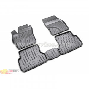 Коврики в салон MAZDA 3 2003-2009, 4 шт. (полиуретан) Novline - Element