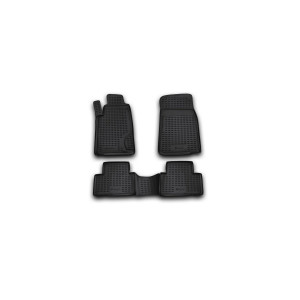 Коврики в салон SSANGYONG REXTON 2001-2006, 4 шт. (полиуретан) - Novline - Element