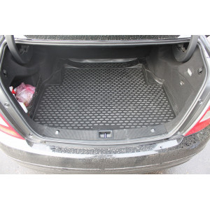 Коврик в багажник MERCEDES-BENZ С-CLASS W204 2007-, седан (полиуретан) Novline - Element