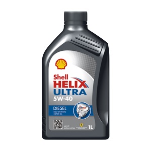 Моторное масло Shell Helix Ultra Diesel 5W-40 (CF, A3/B4 + OEMs) 1л